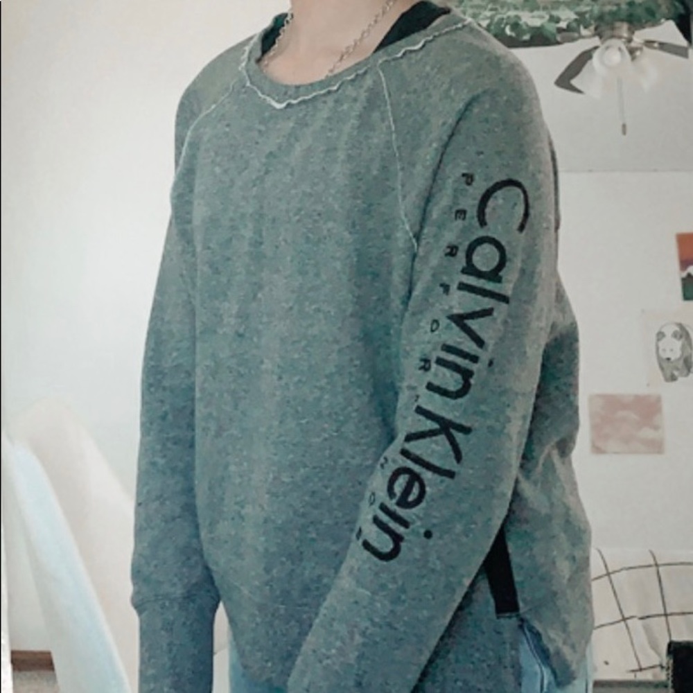Calvin Klein Performance grey long sleeve